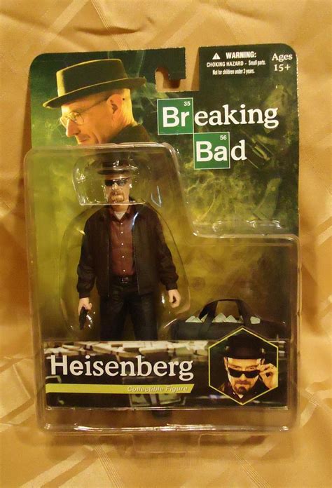 Breaking Bad HEISENBERG action figure (NIP) Blue Crystal Pouch - 2013 ...