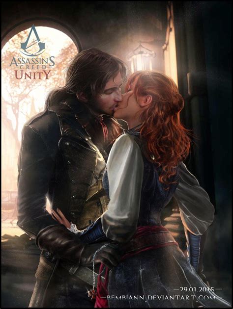 Arno and Elise (Assassin`s Creed Unity) by Bembiann.deviantart.com on ...