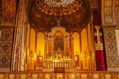 Echmiadzin Cathedral Interior Stock Image - Image of travel, cathedral: 48763405