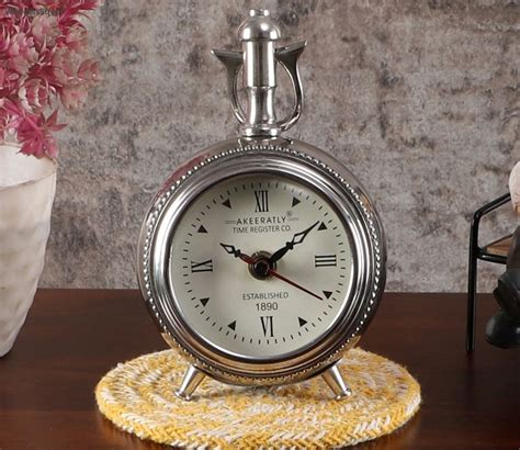 Buy Table Clocks Online @Upto 55% Off | Wooden Street