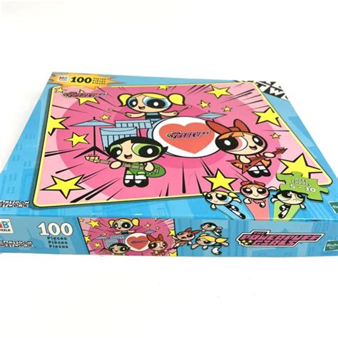 POWERPUFF GIRLS 100 Piece Puzzle Cartoon Network Bed Time Story Bunny ...