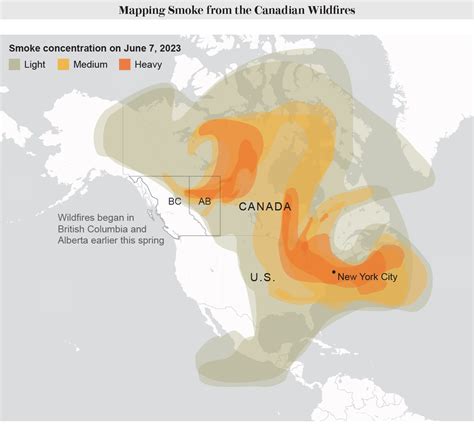 See How the Wildfire Smoke Spread Across the U.S. - General News - Nsane Forums