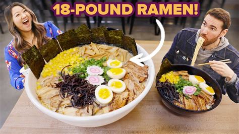 I Challenged My Friend To Eat An 18½-Pound Bowl Of Ramen • Giant Food ...