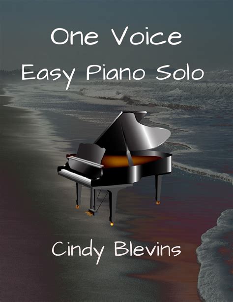 One Voice (arr. Cindy Blevins) Sheet Music | Barry Manilow | Easy Piano