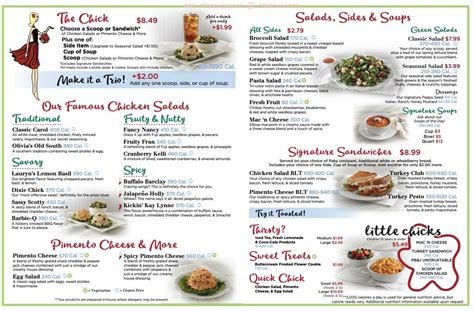 Online Menu of Chicken Salad Chick Restaurant, East Peoria, Illinois, 61611 - Zmenu