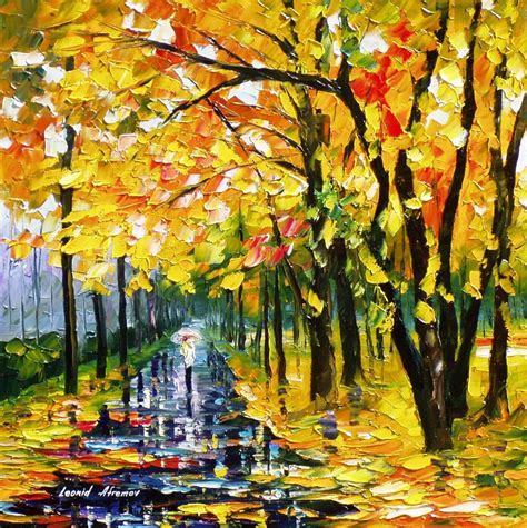 Pretty Canvas Paintings Yellow Wall Art By Leonid Afremov | Etsy