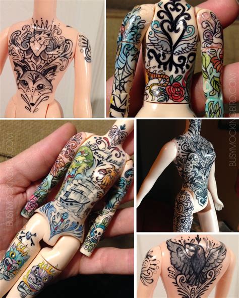 Playing With Dolls | Doll tattoo, Fashion dolls, Dolls