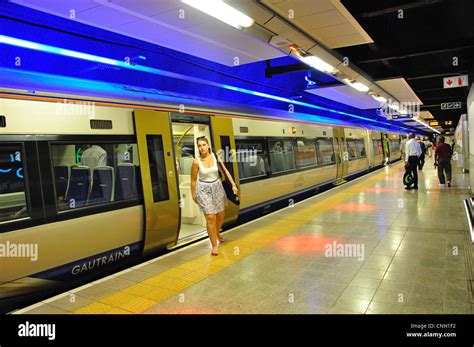 Rosebank Metro Station on the Gautrain rapid transit system ...