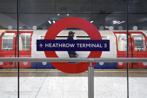 Heathrow Terminal 5 Station - London Photography - Tube Mapper