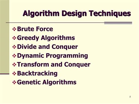 PPT - Chapter 10: Algorithm Design Techniques PowerPoint Presentation ...