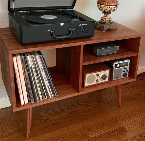 New mid century modern record player console turntable | Record cabinet, Vinyl record cabinet ...