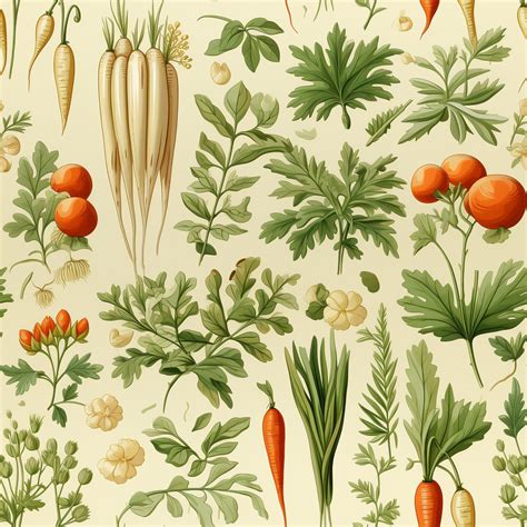 Vegetable Seamless Pattern Free Stock Photo - Public Domain Pictures