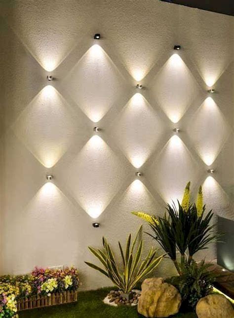 Patio lighting Ideas - jihanshanum | Modern house exterior, Modern wall decor, Backyard lighting