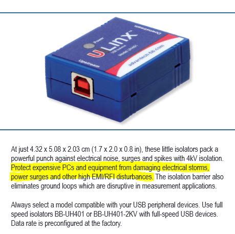 USB isolator | Audio Science Review (ASR) Forum