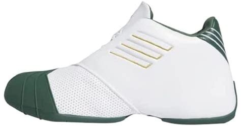 adidas Lace T-mac 1 Basketball Shoe in White (Black) - Save 9% | Lyst