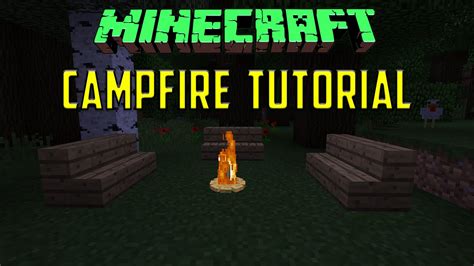 Minecraft Campfire | Mincraft 1.8.9 Tutorial [Easy] - YouTube