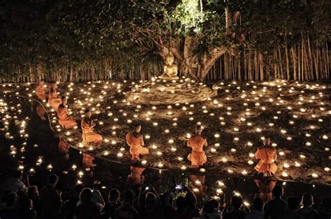 Makha Bucha Day - 2025 Dates & Celebrations, Chiang Mai Thailand