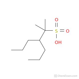 2-methyl-3-propylhexane-2-sulfonic acid Structure - C10H22O3S - Over 100 million chemical ...