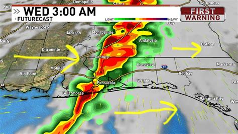 Powerful storm headed to Gulf Coast overnight