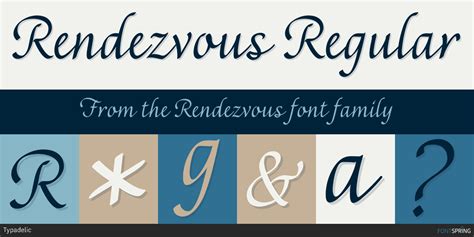 Rendezvous Font