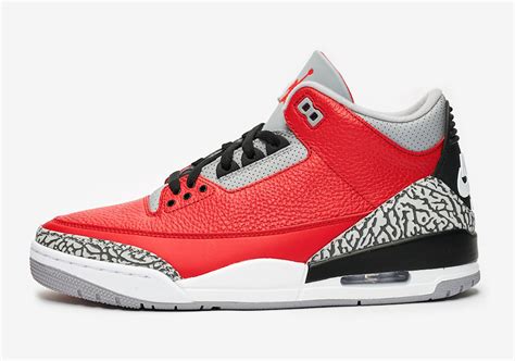 Air Jordan 3 Red Cement CK5692-600 Release Date - Sneaker Bar Detroit