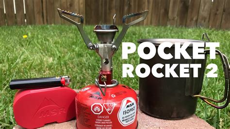 MSR Pocket Rocket 2: Best canister backpacking stoves - YouTube