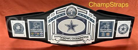 Dallas Cowboys Championship Belt - Etsy