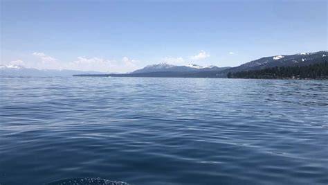 Snowmelt pushes Lake Tahoe water level close to legal limit