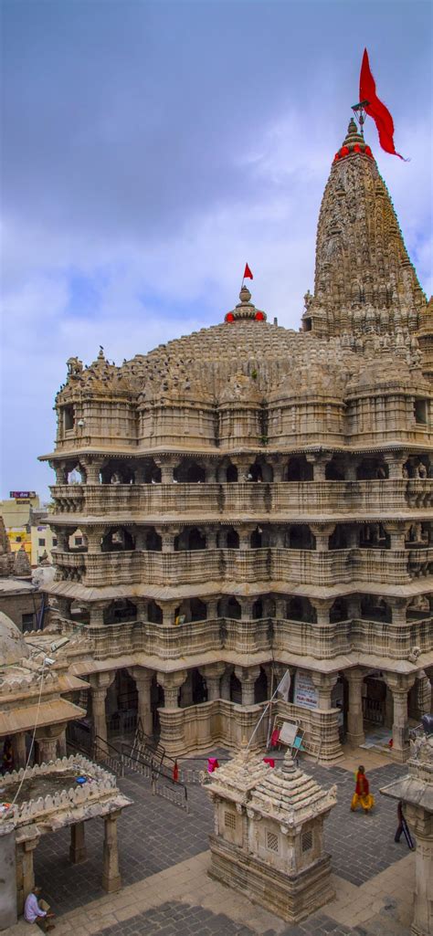 Dwarkadhish Temple Cave iPhone Wallpapers Free Download