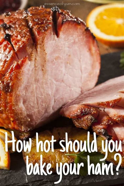 Learn how to cook a ham in the oven (how hot, how long and more)