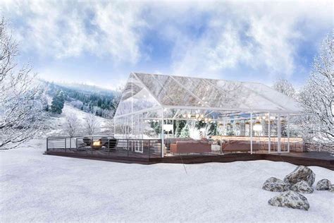 St. Regis Deer Valley Just Built a Stunning, Completely Clear Après-ski Bar