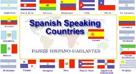 Spanish Speaking Countries - La clase de ESPAÑOL