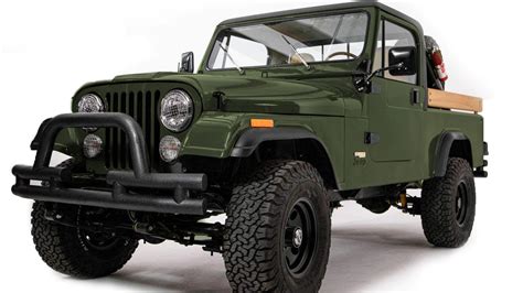 Restomodded Jeep CJ-8 Scrambler by Ball and Buck Looks Really Macho - autoevolution