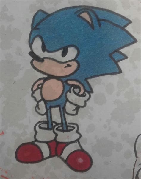 Sonic doodle by Gigagoku30 on DeviantArt