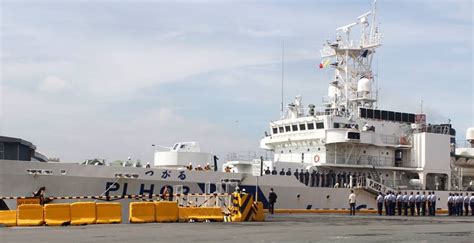 Large Japanese Coast Guard vessel arrives in Philippines - Portal Japan