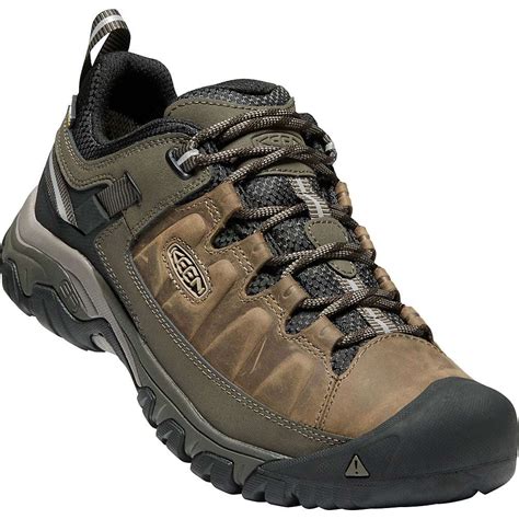 KEEN - KEEN Men's Targhee 3 Rugged Low Height Waterproof Hiking Shoes - Walmart.com - Walmart.com