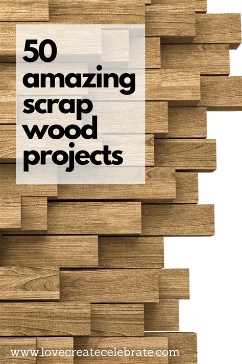 50 Easy Scrap Wood Projects! | Small wood projects, Wood projects that sell, Easy small wood ...