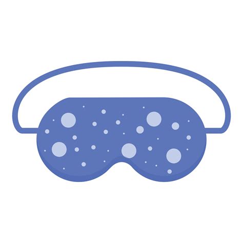 Comfort sleeping mask icon, cartoon style 14383724 Vector Art at Vecteezy