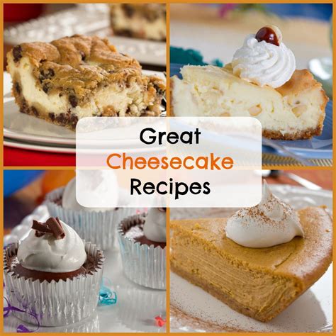 Top 14 Great Cheesecake Recipes | MrFood.com