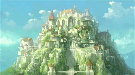 Fantasy sky castle - graphicvsera