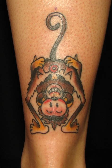 Best Tattoos Ever seen: Monkey Tattoo Designs