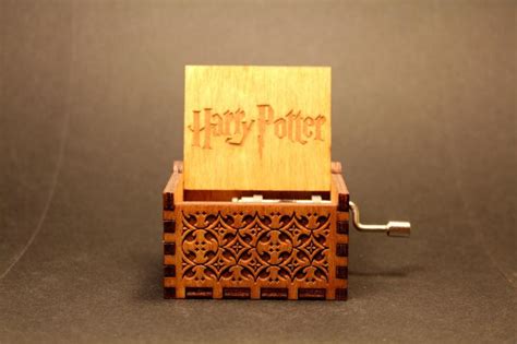 Harry Potter Theme Wooden Music Box