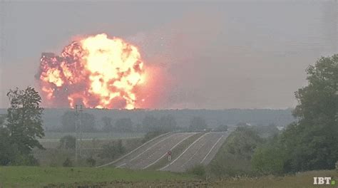 Another Ukrainian Ammo Dump Goes Up in Massive Explosion