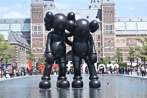 KAWS Unveils New Companion Sculptures in Amsterdam | Sidewalk Hustle