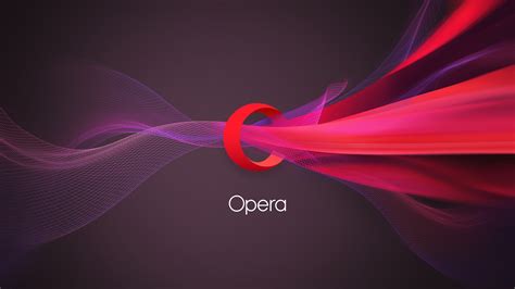 Opera, New brand, Logo wallpaper - Coolwallpapers.me!