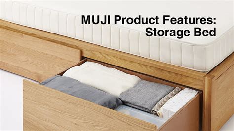 【MUJI】Storage Bed - YouTube