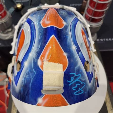 New Arrival: Jack Campbell Signed Goalie Mask 2022-23 Edmonton ...