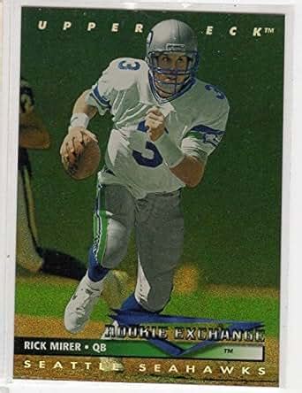 Rick Mirer 1993 Upper Deck Rookie Exchange Limited Edition Rookie ...