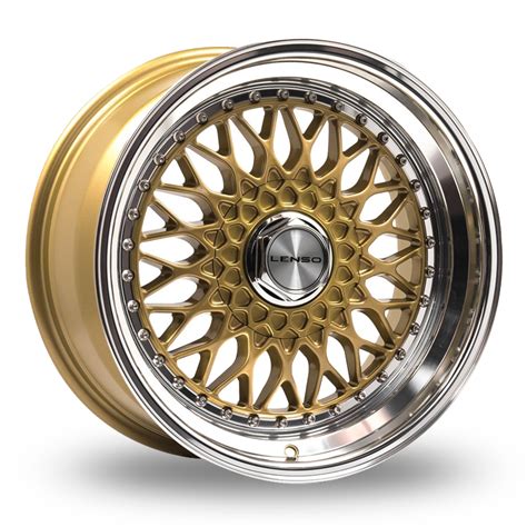 Lenso BSX Gold 16" Alloy Wheels - Wheelbase