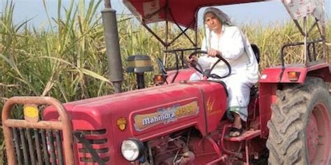 79yr old woman is new Social Media sensation, she drives tractor in farming fields herself - The ...